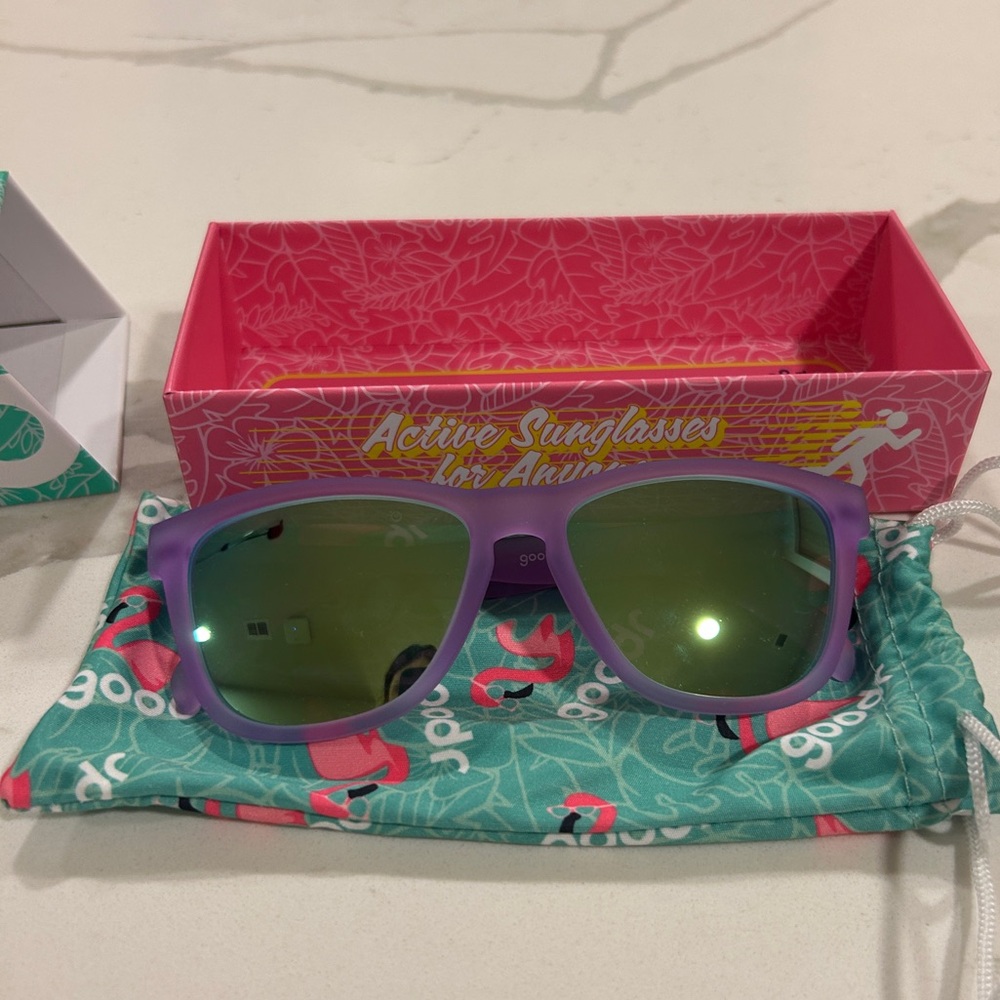 Brand New Goodr Purple Sunglasses